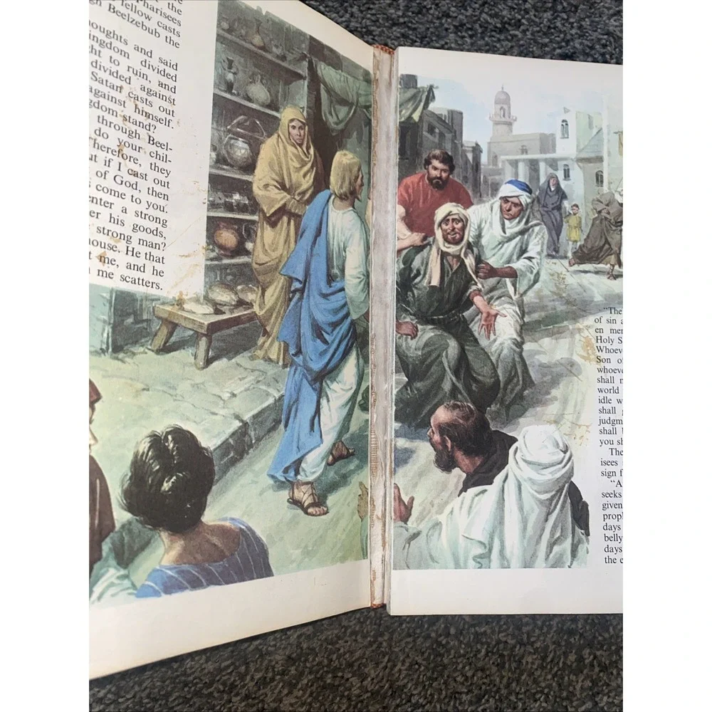 The Children's Bible by Golden Press Hardcover 1965 ACCEPTABLE Tenth Printing